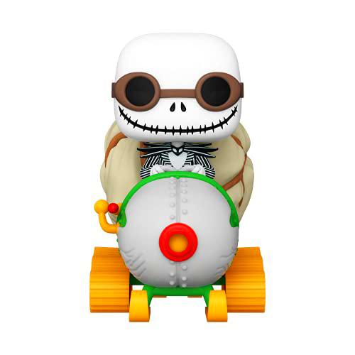 Funko- Pop Disney Ride: The Nightmare Before Christmas-Jack w/Goggles &amp; Snowmobile Figura Coleccionable