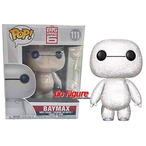 Funko - Figurine Disney Big Hero 6 - Baymax Diamond Exclu Pop 15cm