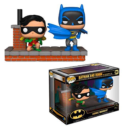 Funko- Pop Vinyl: Comic Moment 80th: Look Batman and Robin (1964) Figura de Vinilo