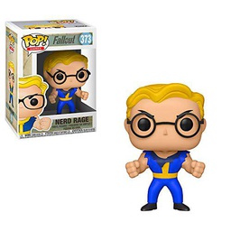 Funko- Pop Vinyl: Games: Fallout S2: Vault Boy (Nerd Rage) Vinilo