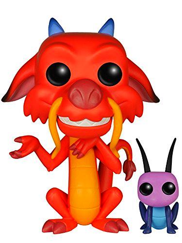 Funko - Pop! Vinilo Colección Disney - Figura Mushu &amp; CRI-Kee (5898)