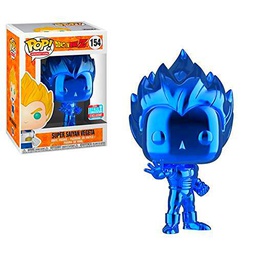 Funko Pop! Vinyl Super Saiyan Vegeta Blue Chrome # 154 NYCC Exclusivo 2018