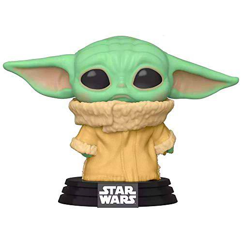 Funko 50210 The Mandalorian Pop! Star Wars The Child (Baby Yoda) Exclusive Vinyl Figure #384 (Concerned, Sad Look)