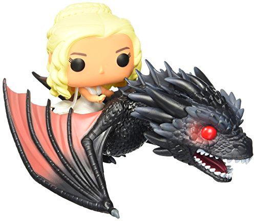 Funko - POP! Vinilo Colección Juego de tronos - Figura Drogon &amp; Daenerys (7235)