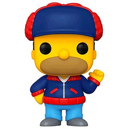 Funko 52253 Pop! Televisión: Los Simpsons - Mr. Plow (Edición Especial) #910