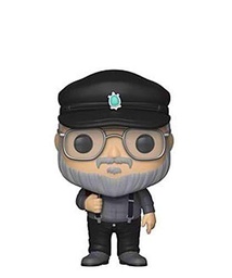 Funko Pop! Icons - Juego de Tronos - George R. R. Martin Exclusive to Napoli Comicon 2019 #01 Figura de vinilo de 10 cm revelada 2018