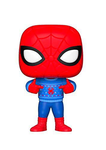 Funko 33983 POP Bobble: Marvel: Holiday Spider-Man w/ Ugly Sweater