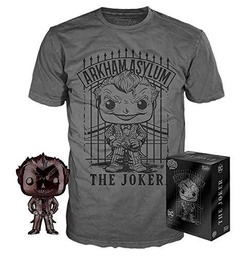 Funko DC Comics Pop! &amp; tee Box The Joker heo Exclusive Size M Shirts