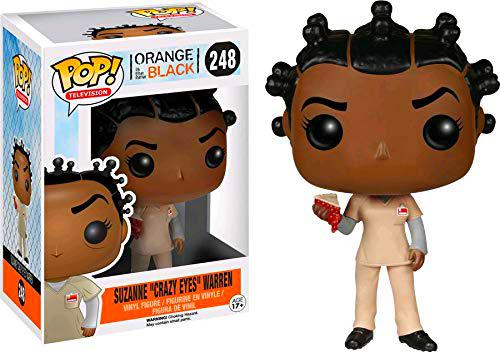 Orange Is the New Black POP! Television Vinyl Figure Suzanne Crazy Eyes Warren (With Pie) 10 cm Funko Mini figures