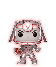 Funko [Pop!] Movies Tron - Sark Glow in The Dark Metallic Chase #490 Vinyl Figure 10 cm