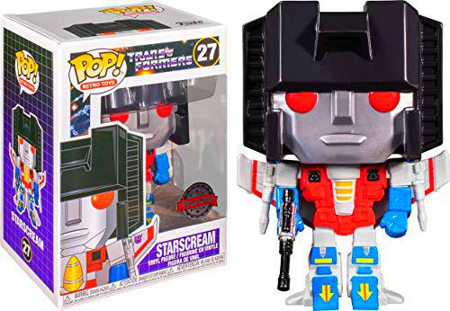 TRANSFORMERS Funko POP! Retro Toys Starscream con Megatron (27) [Target Exclusive]