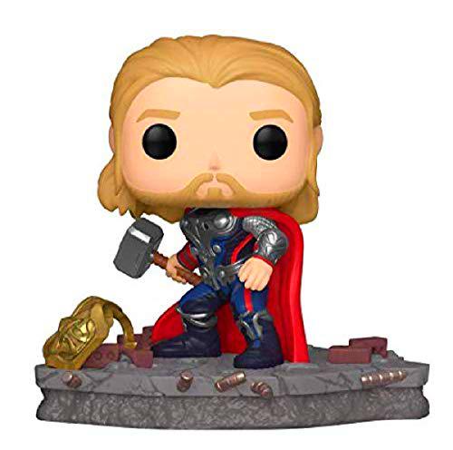 Funko Pop! Deluxe Marvel Avengers Assemble Series - Figura de Thor