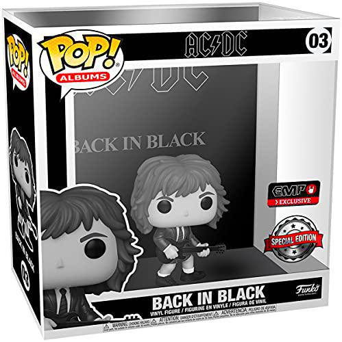 AC/DC Back in Black (Pop! Albums) Vinyl Figur 03 Unisex ¡Funko Pop! Standard, Vinilo,