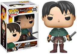 Funko- Levi Ackerman Figura de Vinilo, seria Attack on Titan (14196)