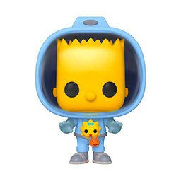 Funko- Pop Animation: Simpsons-Bart w/Chestburster Maggie Figura Coleccionable