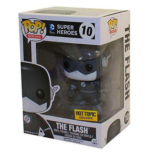 Funko DC Comics Figura Pop The Flash Blanco y Negro