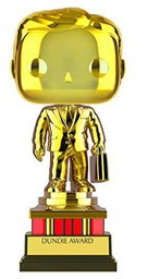 Funko Pop! TV: 52077 The Office Gold Chrome Dundie Award