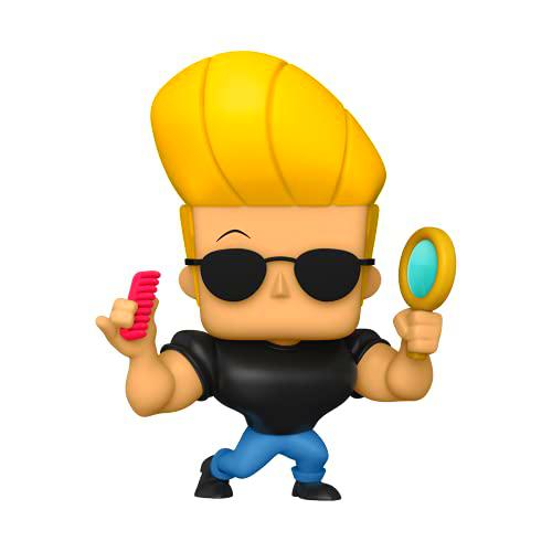 Funko 57789 Pop Animation: Johnny Bravo - Johnny w/Mirror &amp; Comb