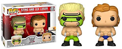 Funko - Figurine WWE- 2-Pack Lex Luger &amp; Surfer Sting Exclu Pop 10cm