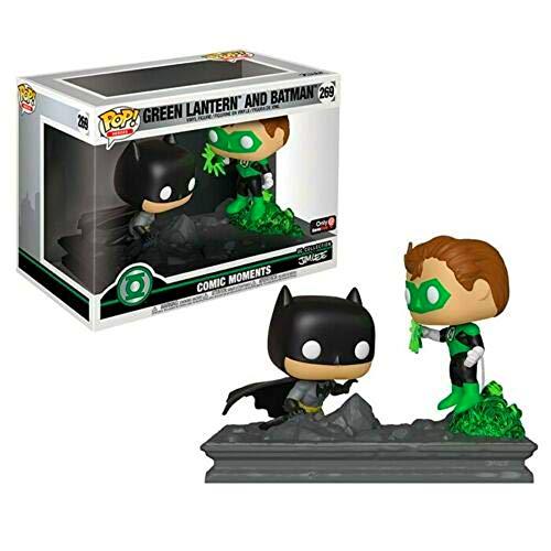 Funko Figura Pop Batman y Linterna Verde - DC Comic Moments