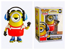 POP Funko Minions 902 Roller Skating Stuart Metallic Exclusive