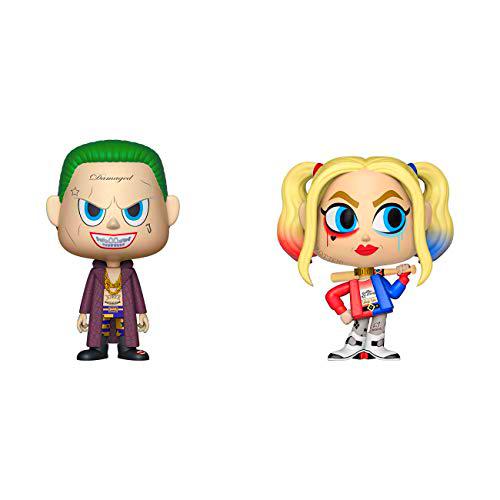 Funko- Suicide Squad: Joker &amp; Harley Quinn Joker and Harley Figuras de colección