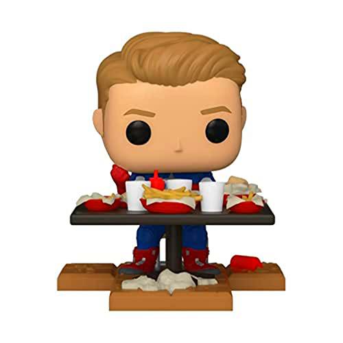 Funko 54897 POP Deluxe Marvel- Cap America Shawarma 