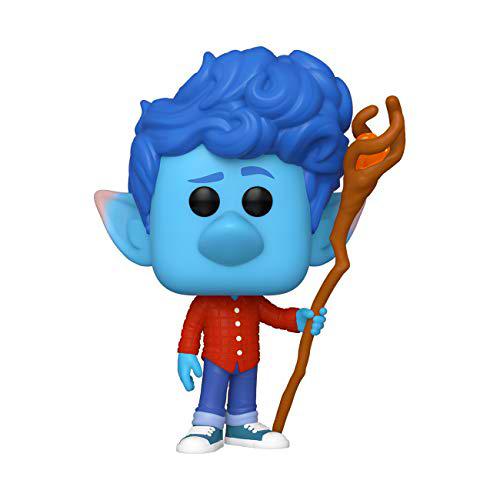 Funko- Pop Disney: Onward-Ian w/Staff Collectible Toy