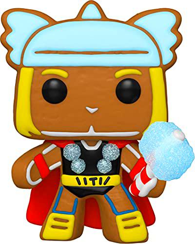 Funko- Pop Marvel Holiday-Thor S3 Figura coleccionable