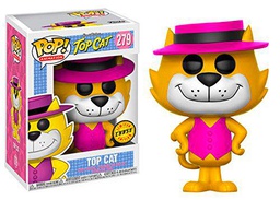 Funko Pop! Animation: Hanna Barbera - Top-Katze Chase Variant Vinyl Figur (mit Pop Box Protector Case)