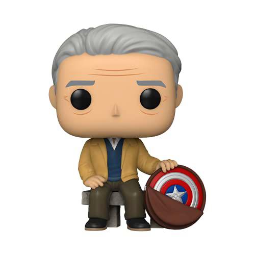 Funko 55481 POP Marvel YOTS- Cap America 80th , Amazon Exclusive