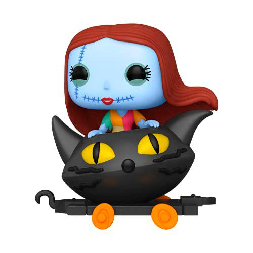 Funko- Pop Disney: Nightmare Before Christmas Train-Sally in Cat Cart Figura Coleccionable