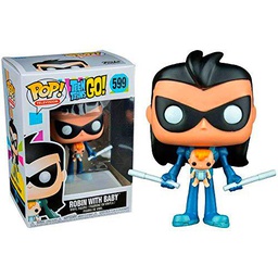 Funko Pop! Televisión: Teen Titans Go - Robin with Baby #599