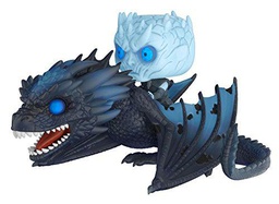 Funko Pop!-28671 Night King &amp; Icy Viserion Rides: Game of Thrones: Viserion &amp; Night King