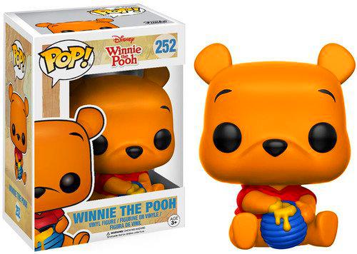 Funko 11260 WINNIE THE POOH 11260 POP Vinyl Disney Seated Pooh Figure, Multi