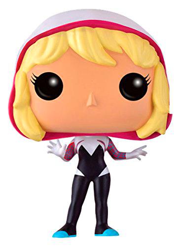 Funko BOBUGT899 Marvel Pop Vinilo 152 Spider-Gwen sin máscara