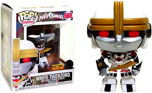 Funko Pop 668 - White Tigerzord Oversized 6&quot; - Power Rangers