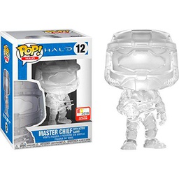 Funko Halo - Master Chief w / Energy Sword con Active Camo Pop! Vinilo