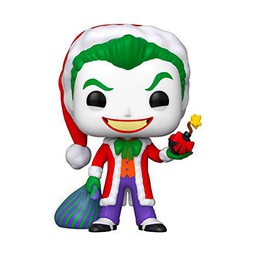 Funko- Pop Heroes DC Holiday-Santa Joker Comics Holidays S1 Figura Coleccionable