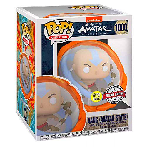 Funko Avatar - Pop Super Size Nº 1000 - Aang All Elements 6'' (GW)