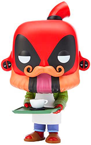 Funko 54653 POP Marvel Deadpool 30th- Coffee Barista