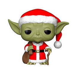 Funko 33885 POP Bobble: Star Wars: Holiday Santa Yoda