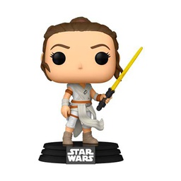 Funko 51482 POP Star Wars SWEp9- Rey w/ Yellow Saber