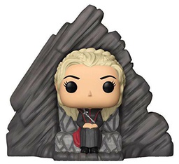 Funko- Pop Rides: Game of Daenerys On Dragonstone Throne Targaryen Figura Coleccionable de Vinilo