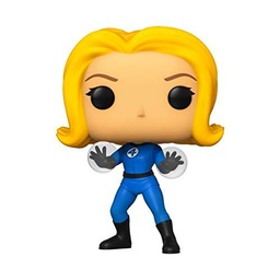 Funko- Pop Marvel: Fantastic Four-Invisible Girl Collectible Toy