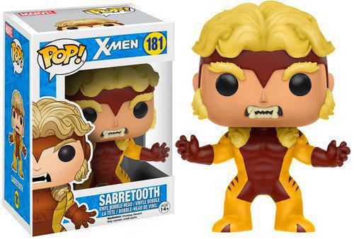 Funko 11698 X-Men 11698 Marvel Sabretooth Pop Bobble Figure