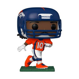 Funko 57404 POP NFL Broncos- Jerry Jeudy (Home Uniform)