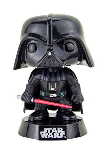 Star Wars Figura Vinilo Darth Vader Bobble-Head 01 Unisex ¡Funko Pop! Standard, Vinilo,