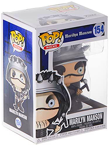 Funko - Pop Rocks: Marilyn Manson Figura Coleccionable