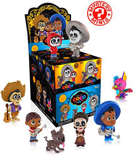 Funko Mystery Mini: Disney Pixar, Coco, Una figura de vinilo aleatorio